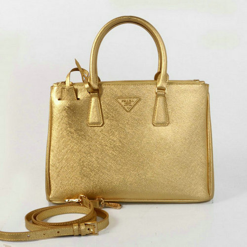 2016 Borse Prada Saffiano Cuoio Tote BN2274 a oro