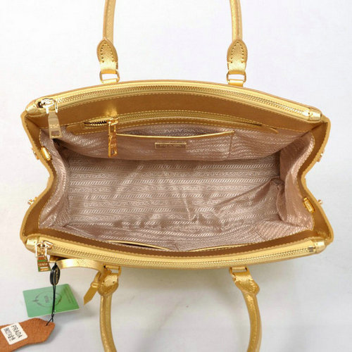 2016 Borse Prada Saffiano Cuoio Tote BN2274 a oro