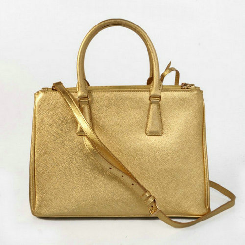 2016 Borse Prada Saffiano Cuoio Tote BN2274 a oro