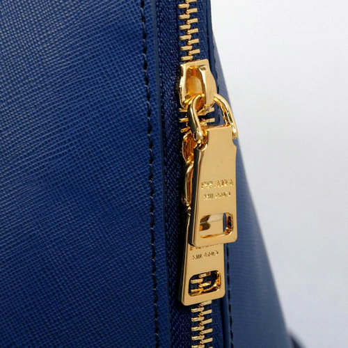 2016 Prada Saffiano Lux Top Handle Borse BL0837 pelle blu