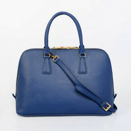 2016 Prada Saffiano Lux Top Handle Borse BL0837 pelle blu