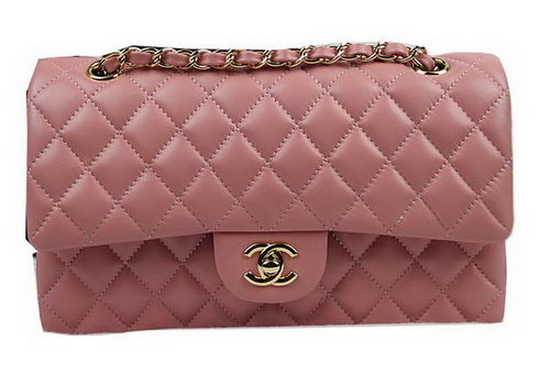 Chanel 2.55 Series Bags Pink Original Leather CFA1112 Gold