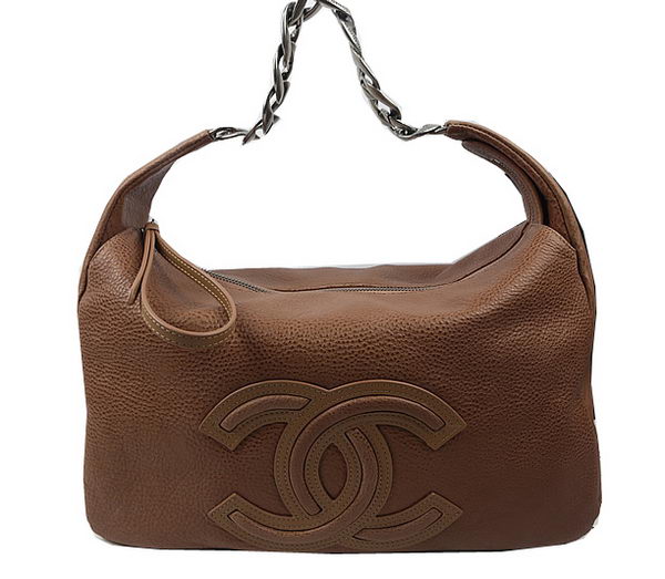 Chanel Top Original Leather Hobo Bag A92170 Wheat