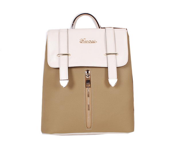 Gucci Canvas BackPack 350880 Apricot