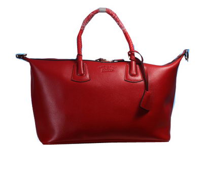 Gucci Carry-on Duffle Bag Calfskin 325791 Red