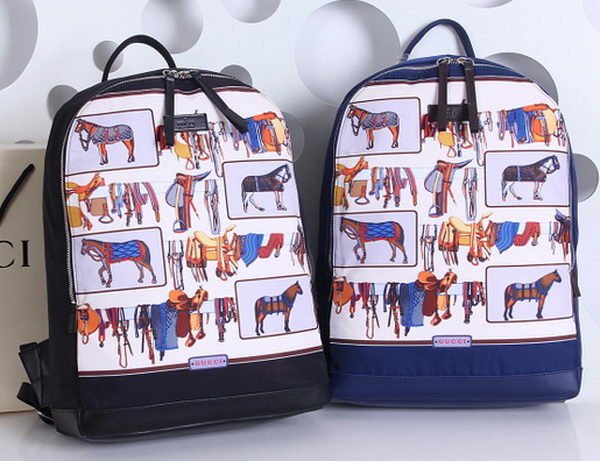 Gucci Horse Print Backpack 372205