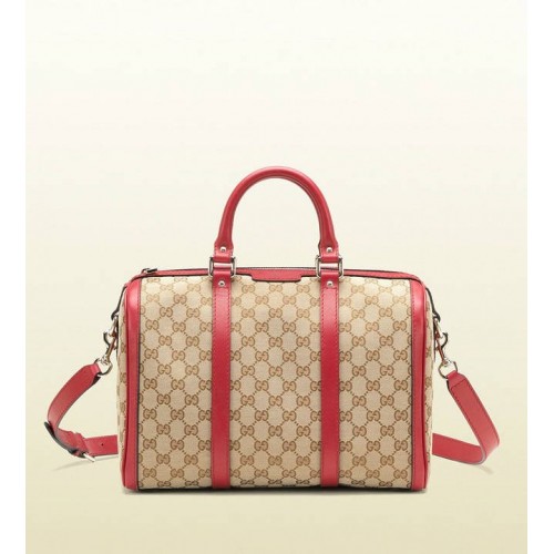 Gucci Annata Tela Originale Gg Tela Boston Borsa On Line