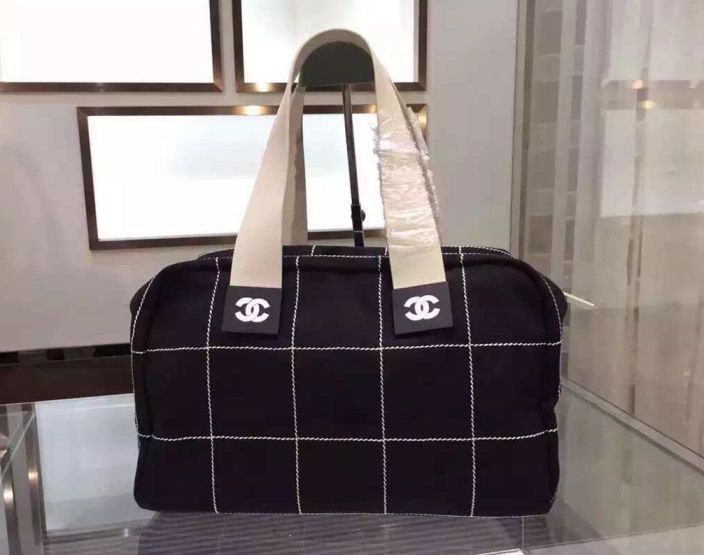 borse Chanel Bowling Shopping Tote nero Autunno Inverno /