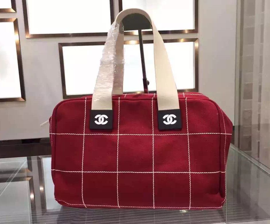 borse Chanel Bowling Shopping Tote Rosso Autunno Inverno /