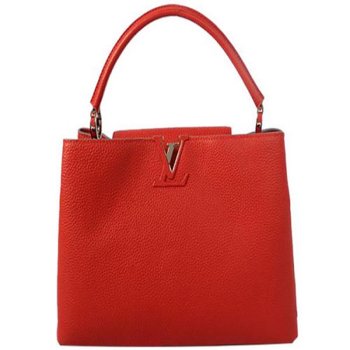 LOUIS VUITTON M94412 CAPUCINES BAG MM ROSSO