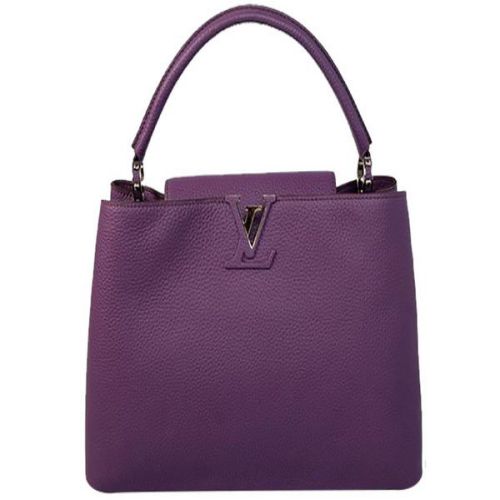 LOUIS VUITTON M48866 CAPUCINES BAG MM VIOLA