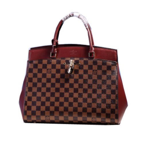 Louis Vuitton Damier Ebene Canvas Tote Bag N42355 Brown