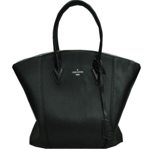 Louis Vuitton Veau Cachemire LOCKIT MM Borsa M94592 Noir