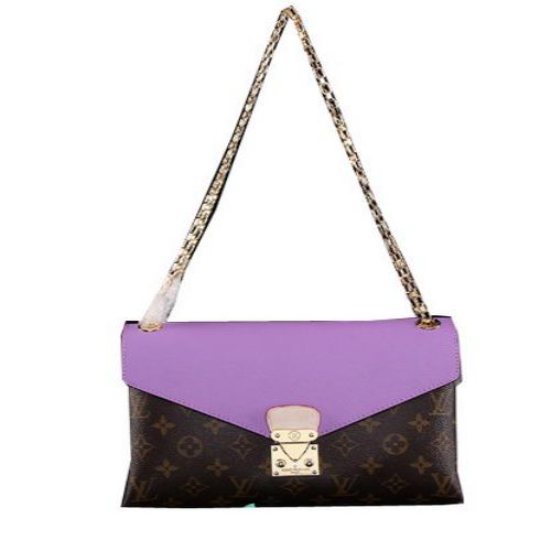 Louis Vuitton Monogram Canvas Pallas catena Aurore M41200 Lavanda