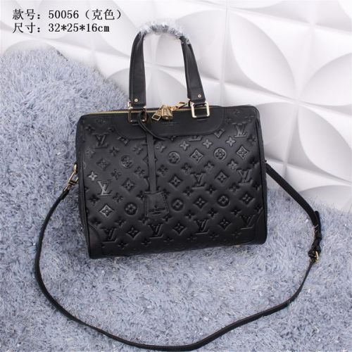 Louis Vuitton Litchi Retiro Borsa in pelle M50056 Nero