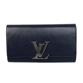 LV 2013 nuovi Evening Clutch Louise M94334 Dark Blue