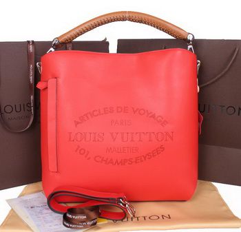 LV 2014 SS Veau Soie in pelle Borseatelle M94352 Capucine