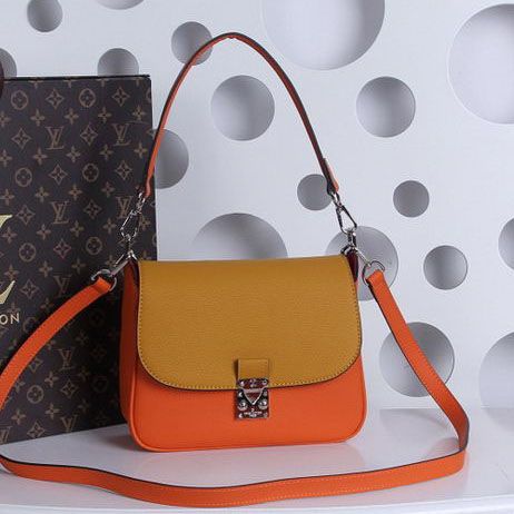 Louis Vuitton in pelle di vitello EDEN Borse M41529 Orange & grano