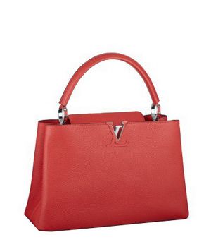 LV Capucines Elegante Borsa MM M94412 Rosso