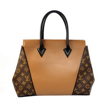 LV Monogram Canvas & Leather W Borse PM M41007 Camel