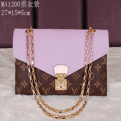 Louis Vuitton Monogram Canvas Borsa M41200 Pallas Catena Lavanda