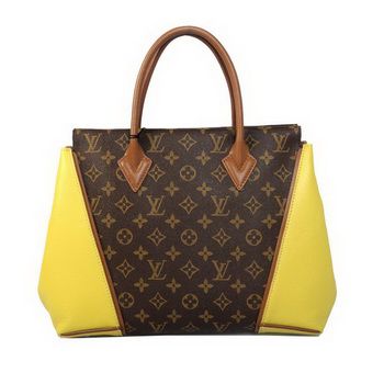 Louis Vuitton Monogram Canvas W PM Tote Borse M41006 Giallo