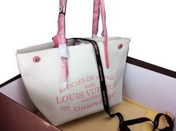 Louis Vuitton Monogram Denim Cabas MM M94502 Corail