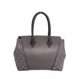 LV W Borsa PM M94337 Monogram in pelle di vitello grigio