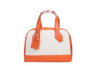 Pelle Liscia originale Louis Vuitton Alma PM M94603 Orange & Bianco