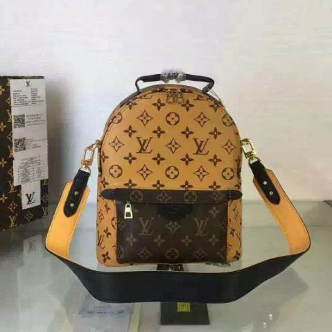 Louis Vuitton Monogram Canvas Colori Palm Springs zaino PM M40728 Giallo