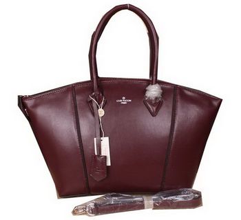 Louis Vuitton Veau Cachemire LOCKIT GM M94698 Brown