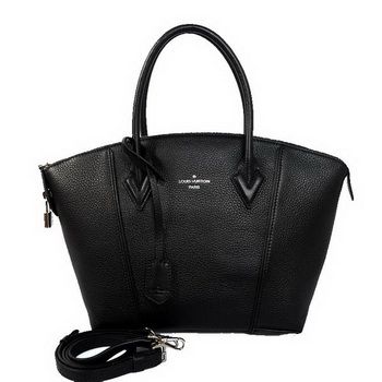 Louis Vuitton Veau Cachemire LOCKIT PM M94594 Nero