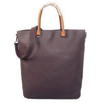 LV Veau Soie in pelle originale FLORE GM M48859 Viola Scuro