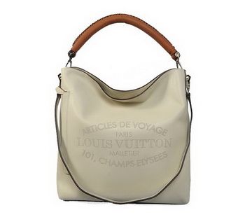 LV Veau Soie in pelle originale FLORE M49995 Bianco