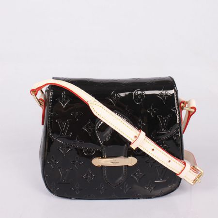 Louis Vuitton Monogram Vernis BELLFLOWER GM M91706 Nero