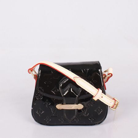 Louis Vuitton Monogram Vernis BELLFLOWER GM M91708 Nero