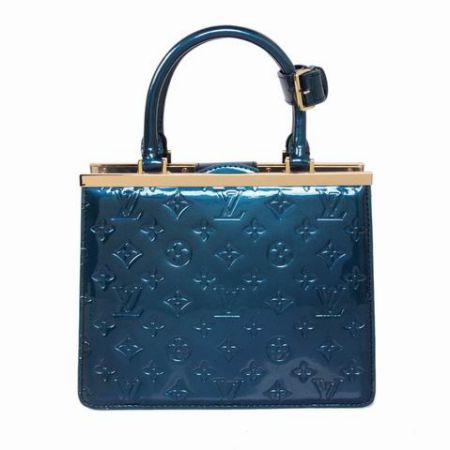 Louis Vuitton Monogram Vernis Deesse PM M91760 Blu