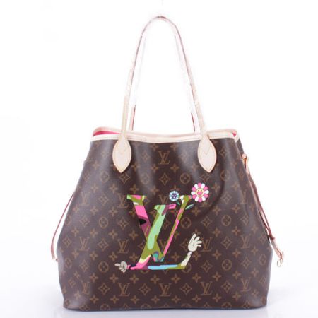 Monogramma di Louis Vuitton Murakami Neverfull MM M95560