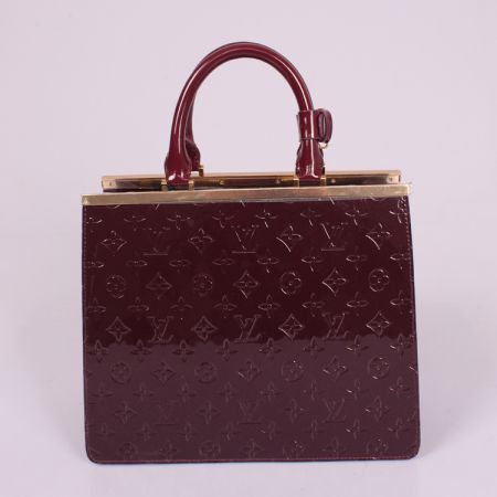 Louis Vuitton Monogram Vernis D¨¦esse GM M91750 Borse Dark Red