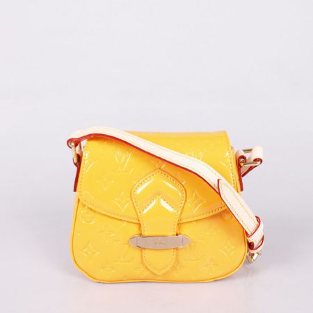 Louis Vuitton Monogram Vernis BELLFLOWER GM M91708 Giallo