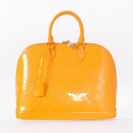 Louis Vuitton Monogram Vernis Alma PM M93625 Giallo