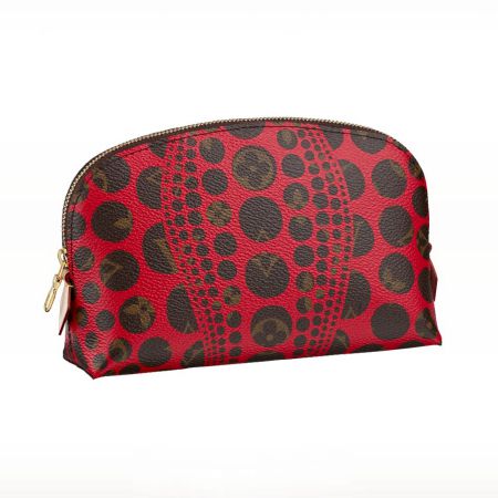 Louis Vuitton Yayoi Kusama Cosmetic spingendo Red M47347