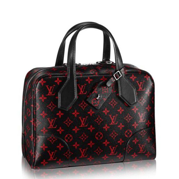 Borse Louis Vuitton Monogram Dora morbida Infrarouge MM M41502