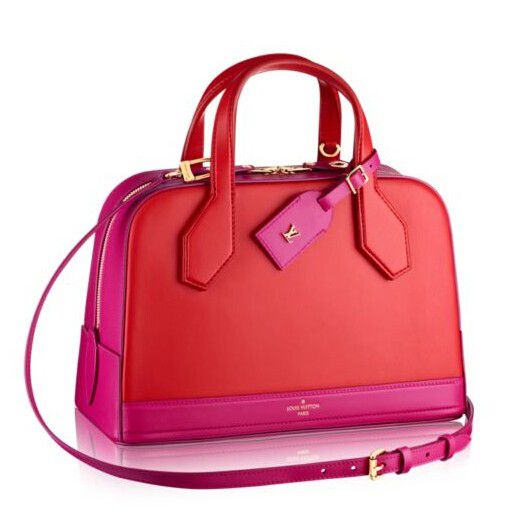 Borse Louis Vuitton Red Dora PM Bicolor M50499