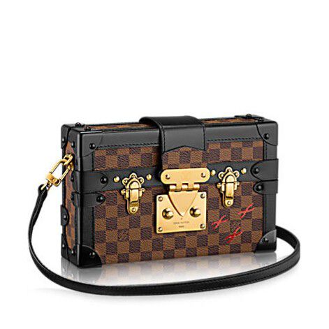 Borse Louis Vuitton Damier Ebene Petite Malle N41003