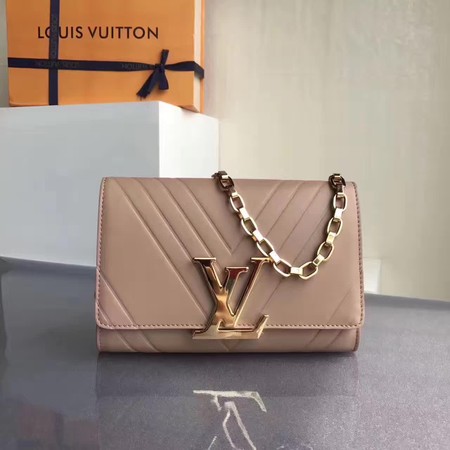 Louis Vuitton CHAIN LOUISE GM Shoulder Bag M54230 Apricot