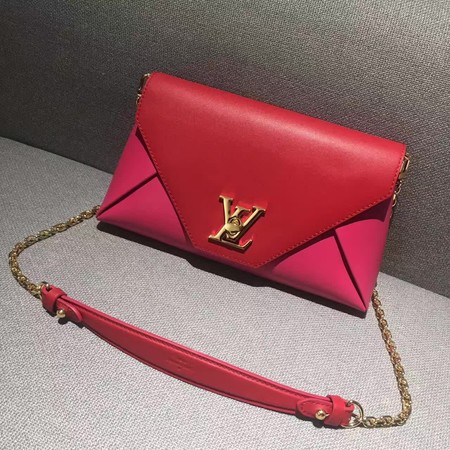 Louis Vuitton Leather Evening Bag LOVE NOTE M54501 Red