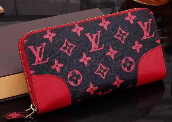 Louis Vuitton Monogram Rouge Canvas INSOLITE WALLET M60999 Red