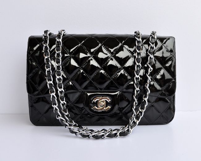 28600 Nero Chanel In Metallo Argentato