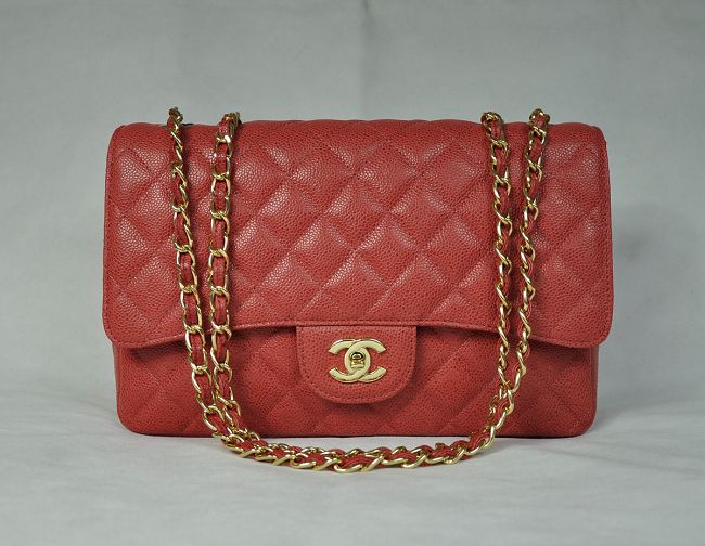 28600 Caviale Rosso Chanel In Metallo Oro